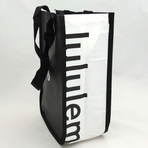 Lululemon 5 Reusable Collectible Totes Red White Black Olympic Beige  Burgundy - Picture 6 of 14